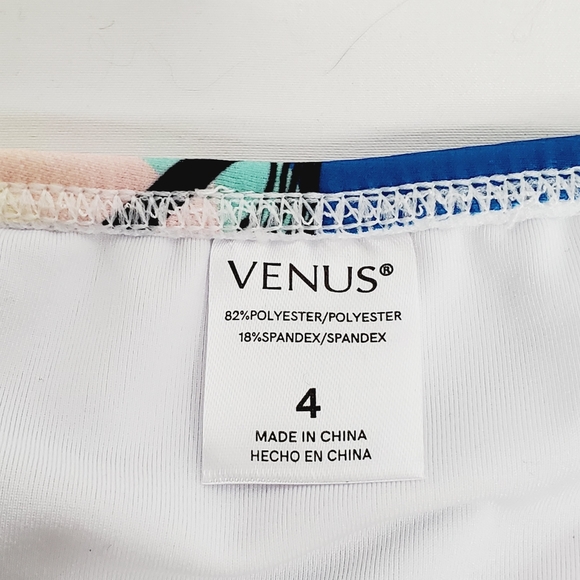 NWOT Venus Women's Ruffle Bandeau Tankini Top & Matching Bikini Bottoms - Picture 9 of 10